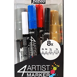4Artist Marker Set 8 marqueurs