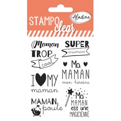 STAMPO CLEAR INDIVIDUEL MAMAN