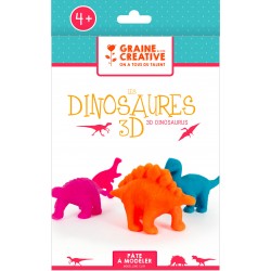 Kit dinosaures 3D Modelage