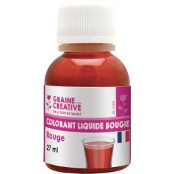 Colorant Liquide Bougie Rouge