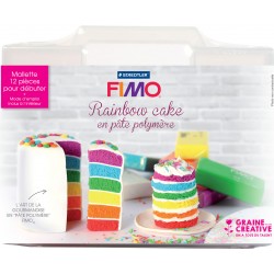 Malette FIMO Rainbow cake +...