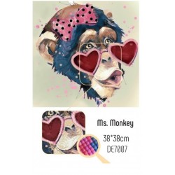 Diamond Painting Mrs Monkey