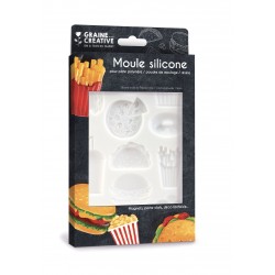 Moule silicone junk food