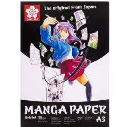 Bloc Papier Manga Sakura -...