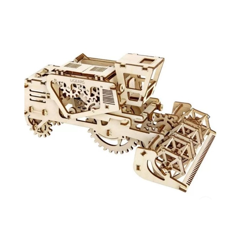 Moissonneuse-batteuse UGEARS - Puzzle 3D Mécanique en bois