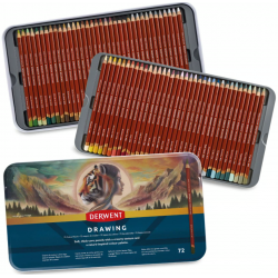 72 CRAYONS DERWENT DRAWING