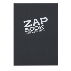 Zap Book encollé 160F 80g Noir
